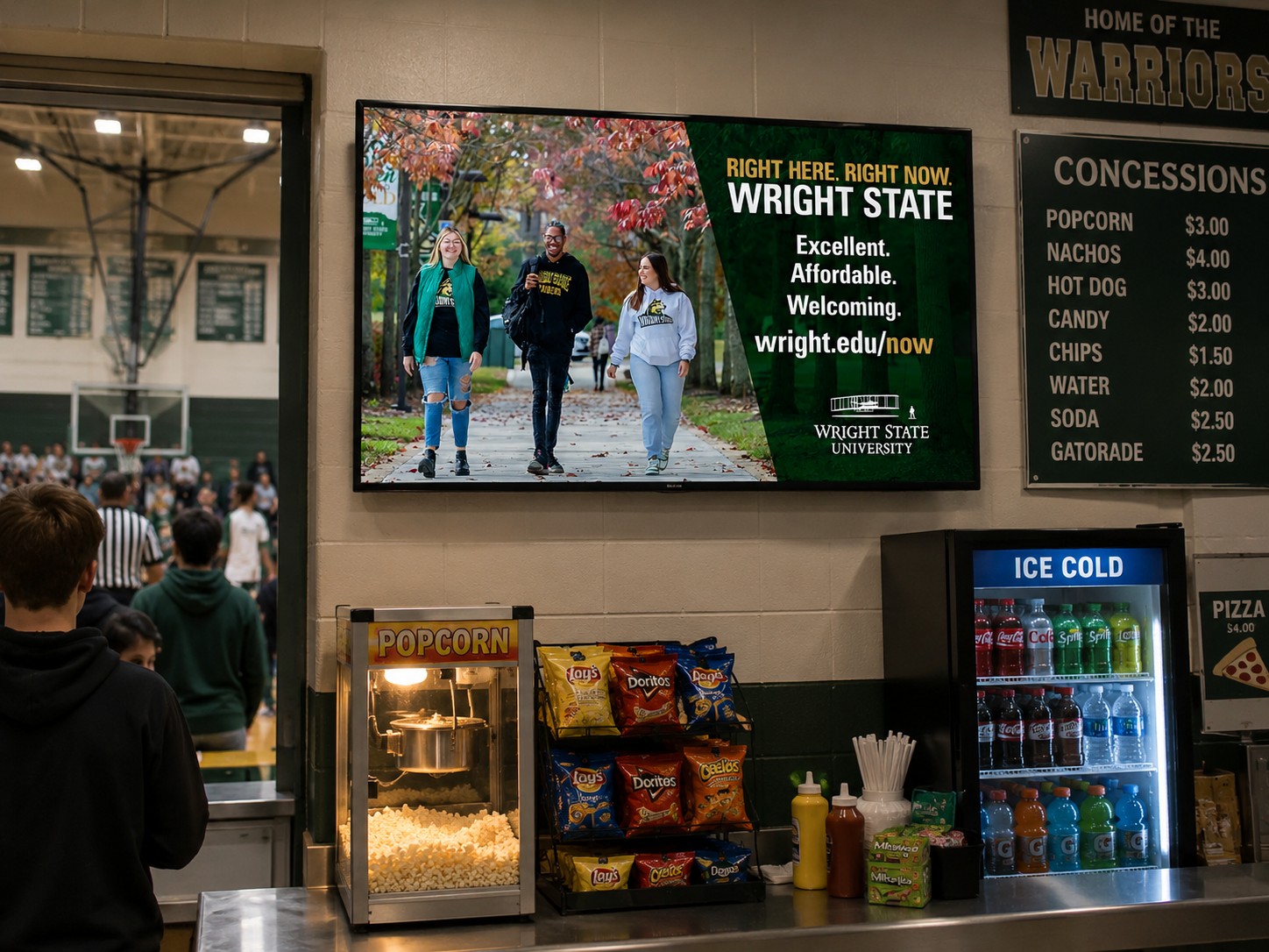 Maximize viewership with venue digital signage